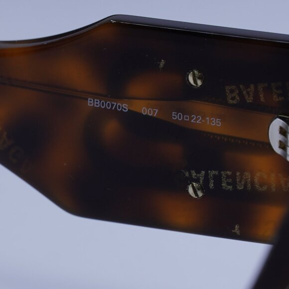 Final Price! Balenciaga BB0070S 007 Havana/Brown Sunglasses